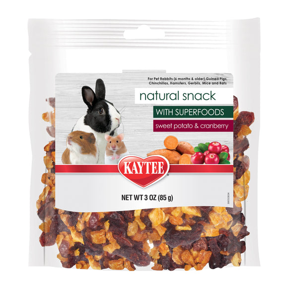 Kaytee Natural Snack Cranberry Sweet Potato (3 oz)