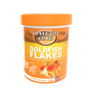 Omega One Goldfish Flakes (5.3 oz)