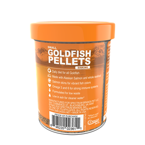 Omega One Goldfish Pellets Small Sinking (4.2 oz)