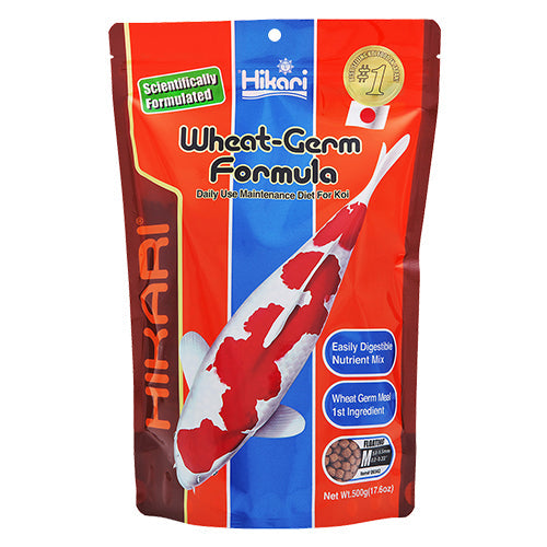 Hikari Wheat Germ  17.6 oz (Medium Pellet)