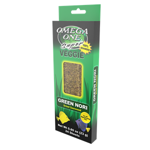 Omega One Super Veggie Green Nori Seaweed (.8 oz - 24 sheets)