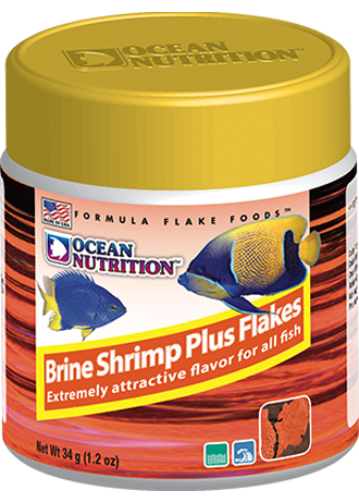 Ocean Nutrition Brine Shrimp Plus™ Flakes Fish Food