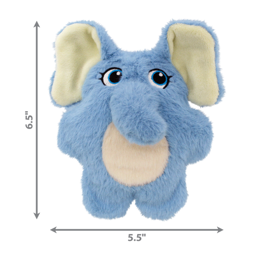 Kong Snuzzles Kiddos Elephant Dog Toy (Small)