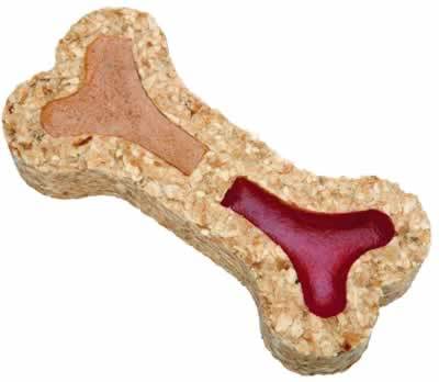 Redbarn Filled Rawhide Bones Dog Treats