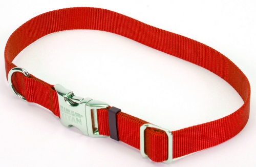 Coastal Pet Products Titan Metal Buckle Adjustable Nylon Large Dog Collar