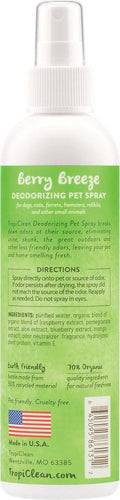 Tropiclean Berry Breeze Pet Spray