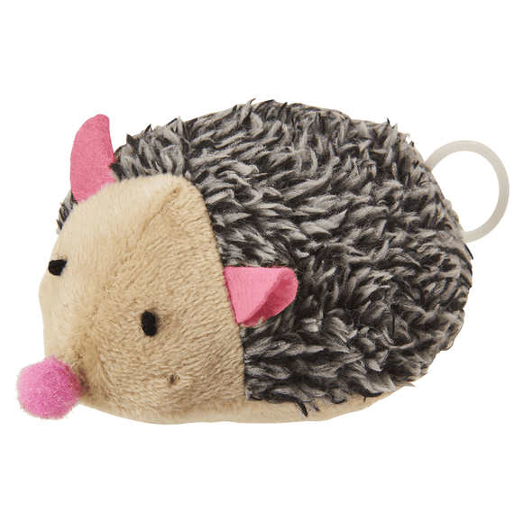 Ethical Pet SPOT Plush Jittery Pets Hedgehog Cat Toy (3