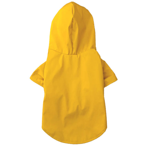 Fashion Pet Cosmo Yellow Reversible Urban Rain Coat (Medium)