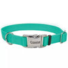 Coastal Adjustable Dog Collar with Metal Buckle (Lime)