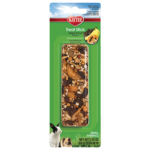 KAYTEE FIESTA FRUITY RAISIN TREAT STICK FOR SMALL ANIMALS (2.25 oz)