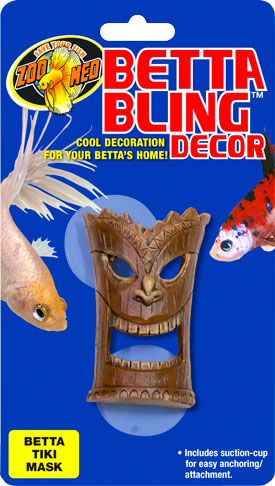 Zoo Med Betta Bling™ Decor – Tiki Mask