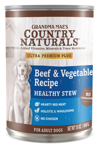 Grandma Mae's Country Naturals Beef & Vegetable Recipe Healthy Stew (13 oz)