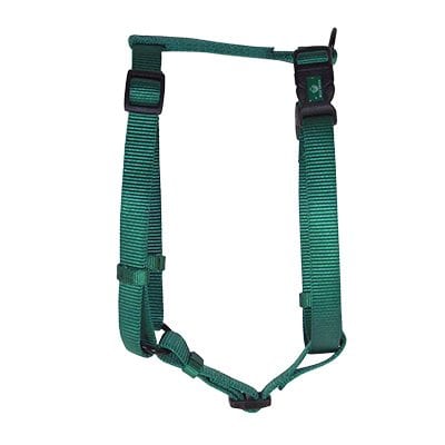 Hamilton Nylon Harness Adjustable Comfort Dog Harness (Black, Small)