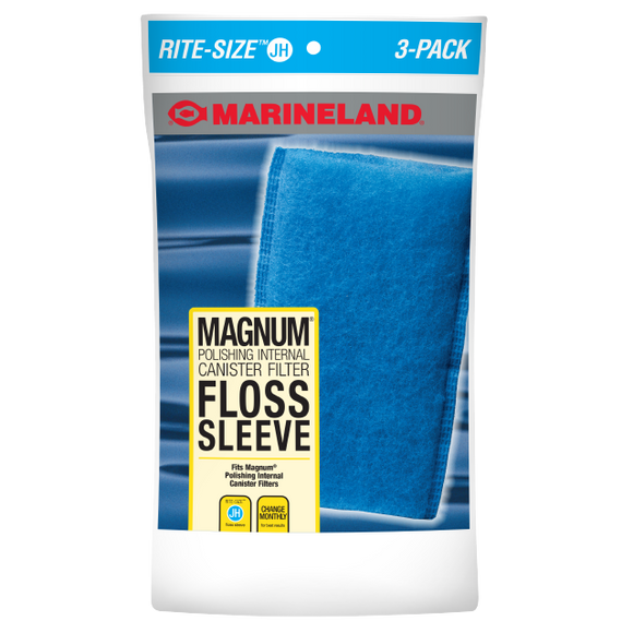 Marineland Magnum® Polishing Internal Canister Filter Replacement Floss Sleeve (3-pack)