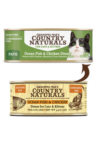 Grandma Mae's Country Naturals Ocean Fish & Chicken Dinner