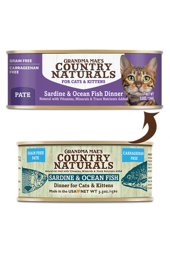 Grandma Mae's Country Naturals Sardine & Ocean Fish Dinner