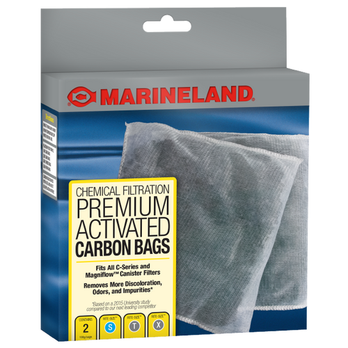 Marineland Chemical Filtration Premium Activated Carbon Bags (2 Bags)