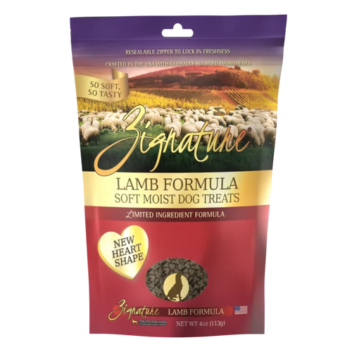 Zignature Soft Moist Dog Treats Lamb Formula