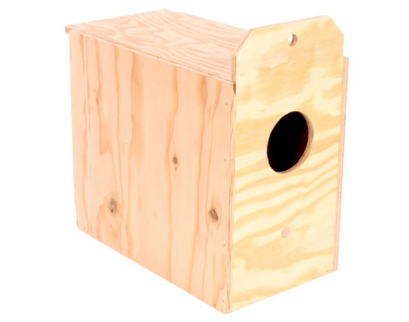 Ware Nest Box, Love Bird, Reverse