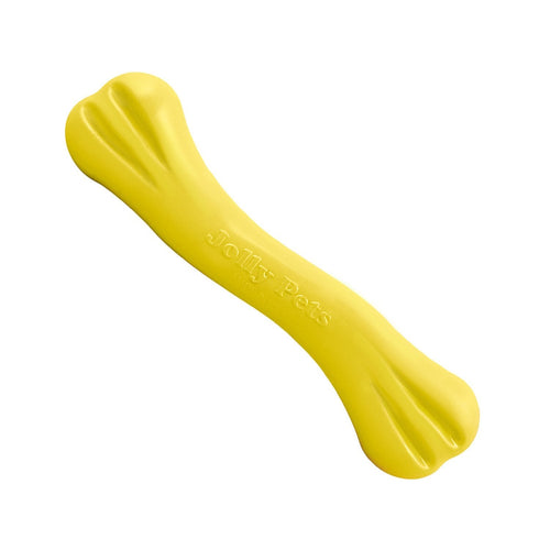 Jolly Pets FLEX-N-CHEW BONE (Yellow - 6 Inch)