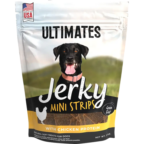 Ultimates Jerky Chicken Mini Strips (7 Oz)