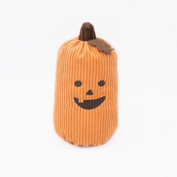 ZippyPaws Halloween Jumbo Pumpkin Orange Dog Toy