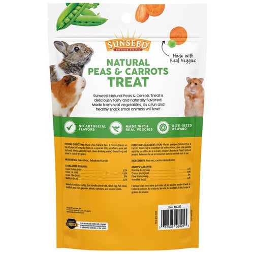 Sunseed Natural Peas & Carrots Treat (3 oz)