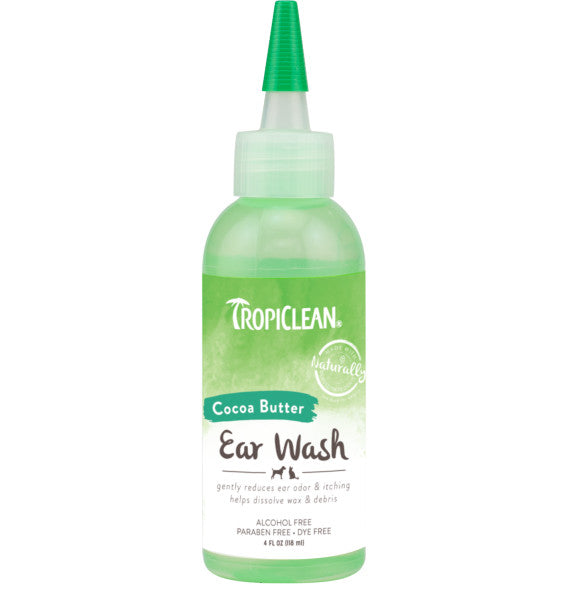 TropiClean Alcohol Free Ear Wash for Pets (4 oz)