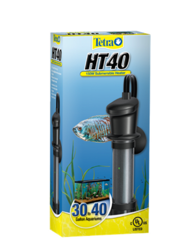 Tetra HT Submersible Aquarium Heater: HT10 Heater - 50 Watt (HT55 Heater - 200 Watt)