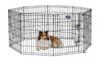 Midwest Black Contour Exercise Pen for Dogs (24)