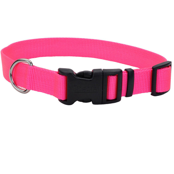 Coastal Adjustable Dog Collar with Plastic Buckle