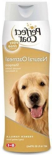 Perfect Coat Natural Oatmeal Dog Shampoo French Vanilla (16-oz)