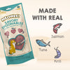 Meowee! Savory Spoonables with Salmon, Tuna + Krill Wet Treats for Cats (1.9 oz - 4 ct)