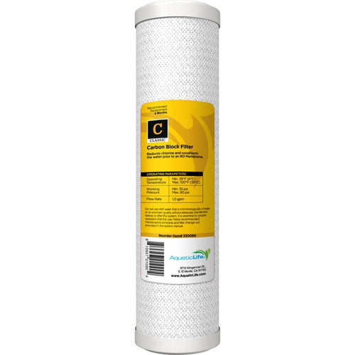 AQUATIC LIFE CLASSIC RO CARBON BLOCK FILTER