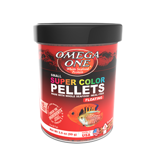 Omega One Super Color Pellets Small Floating