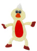 Dogline Chicken Crinkle Dog Toy
