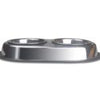 Van Ness Heavyweight Small Stainless Steel Double Dish