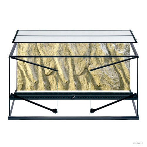 Exo Terra Natural Terrarium Advanced Glass Reptile Habitat Large Wide