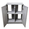 AQUATOP Forza Premier 2 Door Cabinet for Standard 15 Gallon and 20 Gallon Extra High Tanks
