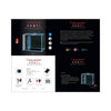 AQUATOP Venti 2-Gallon Professional Showcase Glass Aquarium Kit, VDA-03
