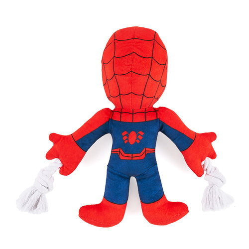Zippy Paws Marvel Rope Plush – Spider-Man Dog Toy