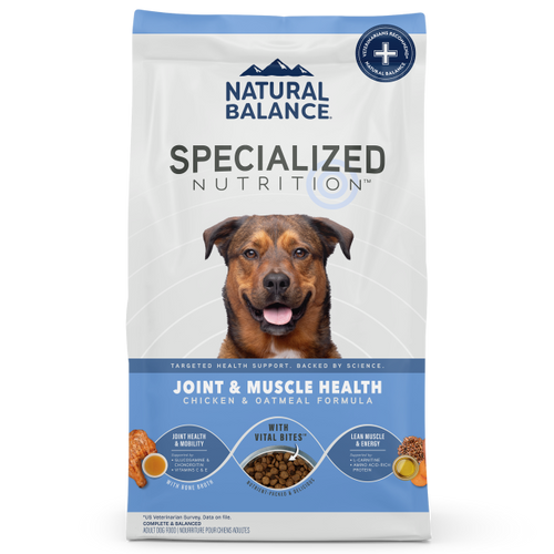 Natural Balance Joint & Muscle Health Chicken & Oatmeal Formula Dry Dog Food
