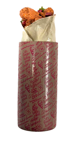 Ethical Pet Spot Kentucky Fried Chicken Vinyl Chicken Wrap Dog Toy