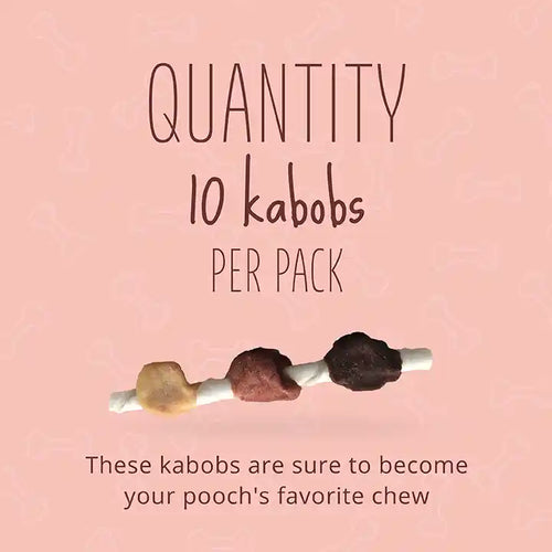 Better Belly Triple Flavor Kabobs Dog Treats