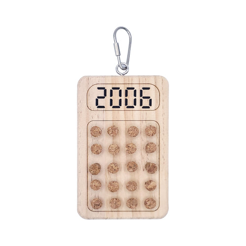 A&E Cage Wood and Cork Calculator Bird Toy