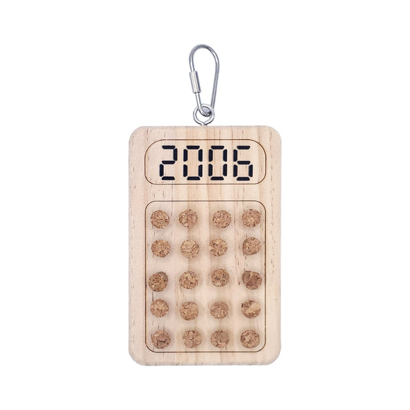 A&E Cage Wood and Cork Calculator Bird Toy