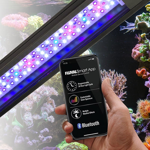 Fluval Flex Aquarium Kit, 32.5 US Gal / 123 L, Black