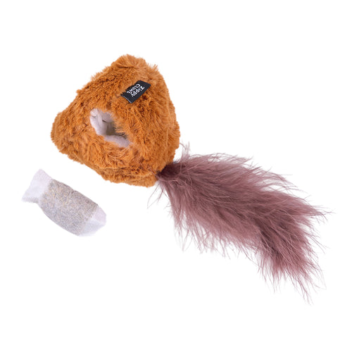 ZippyClaws® Refillablez Bushy Throw – Squirrel
