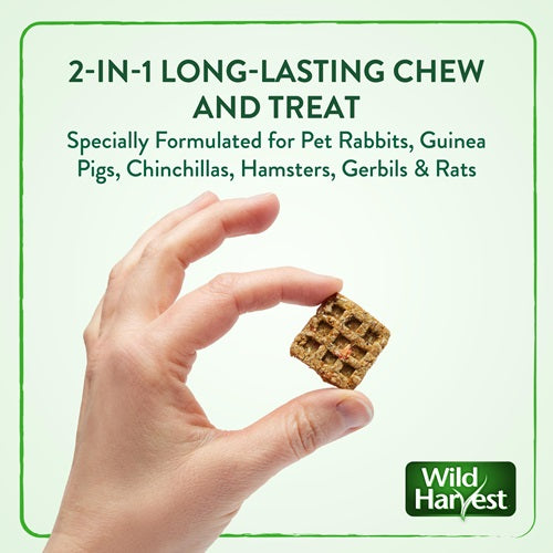 WILD HARVEST Bake Shop Waffles Small Animal Treats