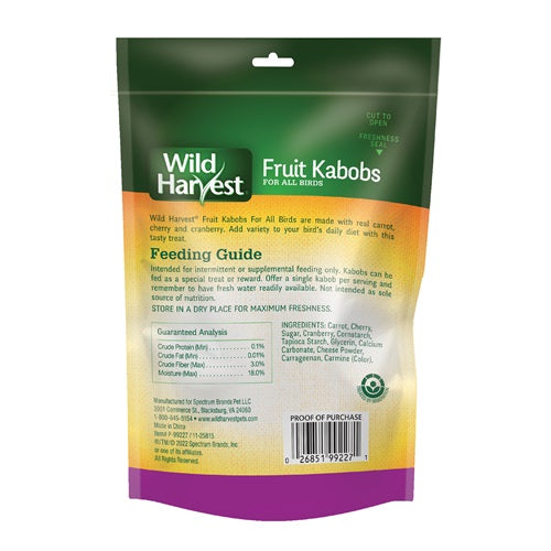 WILD HARVEST Kabobs for Birds